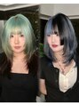 キイ 原宿 表参道(K.e.y) ケアブリーチを使ったハイトーン、デザインカラー☆