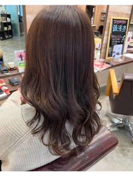シャラク 羽広店(sharaku) コテ巻きパーマ