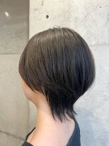 ペム(pem)&nbsp;ショートウルフ×アッシュベージュ