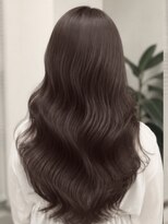 ルノヘアー(Lunohair)&nbsp;美髪マゼンタカラー×顔周りカット韓国ヘア