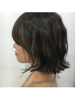 イザワ ヘアメイクサロン(izawa) 切りっぱなしボブ