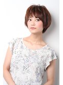 【curio尾山台】30代・40代　モード3Dカラー × ミニマムボブ