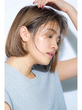 ファーレ(Fare) ワンレンシースルーバング［自由が丘／自由が丘駅］