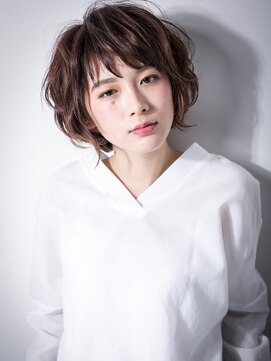 カバーヘア ブリス 戸田公園西口店(COVER HAIR bliss) *bliss戸田公園*ダブルバングブランジュくせ毛風ルーズウェーブw