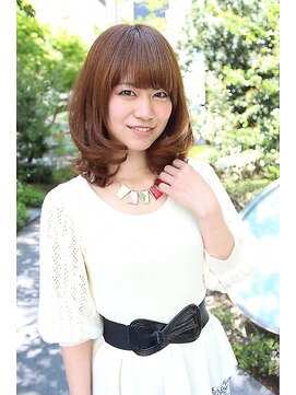 オーブ ヘアー アムール 学芸大学店(AUBE HAIR amour) ふんわりミディアム☆