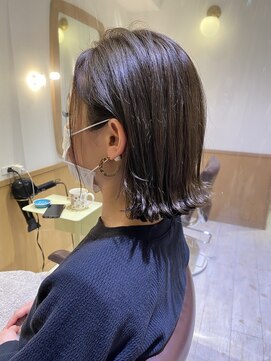 オモルフィ ひばりヶ丘店(Omorfi) 切りっぱなしボブ