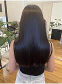 艶さらカット+髪質改善トリートメント