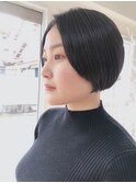 大人可愛いコンパクトボブ【塚口／武庫之荘/benova】