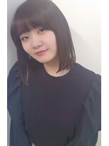 ラファンジュ ヘアー(Rohange hair) 【Rohange】ナチュラルストレートボブ
