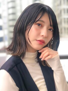 フラミューム 藤枝(flammeum) オレンジインナー×大人ミディ