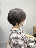 Lond.海気 愛され丸っこショート ココアベージュ
