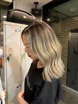 ラフ(LAFF)&nbsp;#黒髪#ボブルフ#ネビージュ#小顔#ワンレン