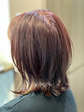 オーシャン(OCEAN) バング×イヤリング×デザインカラー