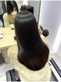 ぷるっと愛され髪◎髪質改善ストレート
