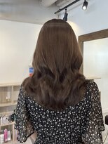 ネイヴィル オモテサンドウ(navile omotesando)&nbsp;ブリーチなしでも透明感◎赤みゼロブラウンベージュ＊