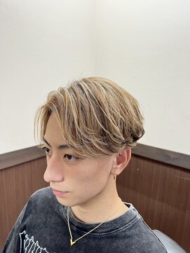 アマンビューティーリゾート メンズバレイヤージュ×ブラウンベース