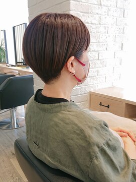 アーロン(aaron) お客様style☆刈り上げショート