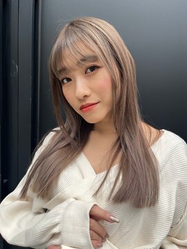 ディフィー 渋谷(defi) 20代30代大人かわいいセミロングヘア★弱酸性ストレート