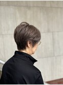 白髪活かしベージュカラー