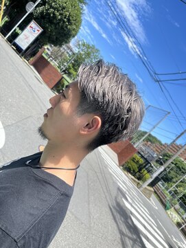 ディエス ヘアデザイン 能見台(diez hair design) シルバーヘア＋王道ショート