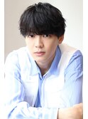 大人のシースルーマッシュ 好印象ニュアンスパーマ