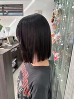 クロップ エス 茅ヶ崎本店(crop es)&nbsp;縮毛矯正で作る崩れないボブ