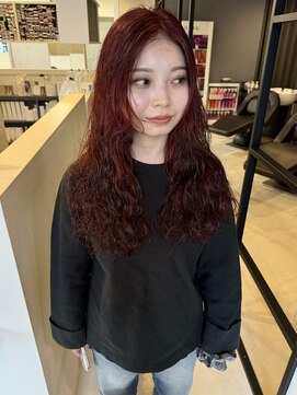 ライリー(riley) レッドカラー【ダブルカラー/岡崎】