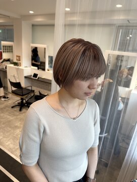カラ ヘアーサロン(Kala Hair Salon) ハイライトバレイヤージュダブルカラーケアブリーチ20代30代