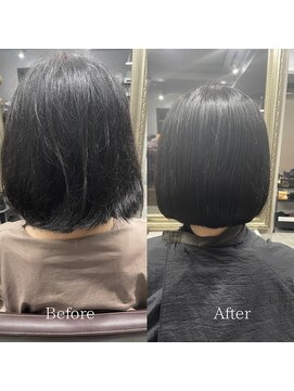 アヤメ 巣鴨店(ayame) 髪質改善_ボブ_まとまる_艶髪_巣鴨1