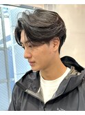 センターパート/ニュアンスパーマ