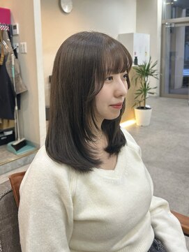 メル ヨコハマ(MeL) beige/layer style