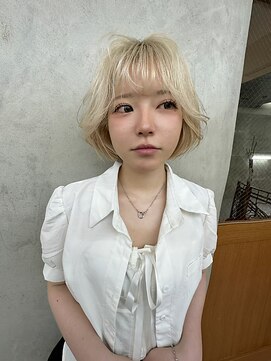 リアン(Lien) ブリーチカラーホワイトベージュ