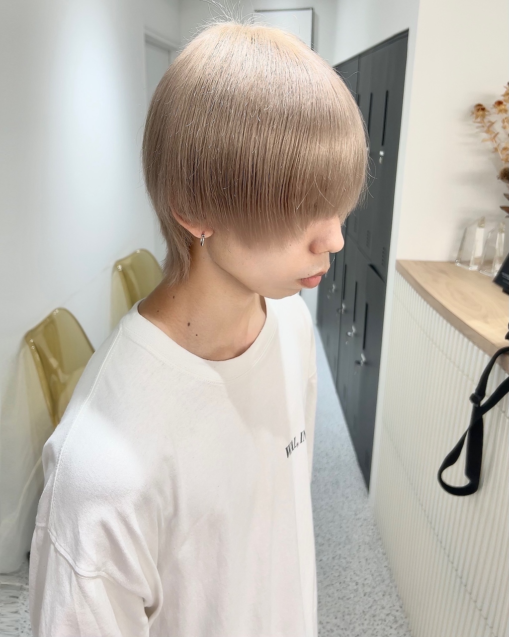 　ニュアンスパーマ/韓国マッシュ/スパイキーショート/渋谷 