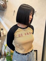 ソワンドゥブレスココ 京都店(soin de brace coco.)&nbsp;ぱつっとBob　美髪ストレート