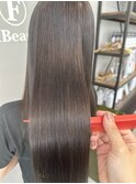 美髪_髪質改善_アッシュブラウン