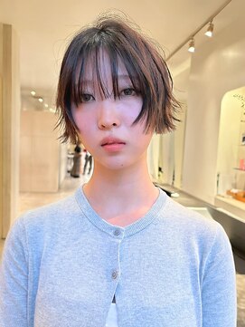 ブクレット(Bouclettes) 心斎橋　外ハネショート　ショートボブ　10代20代30代