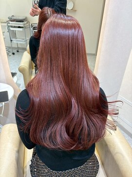 アンククロス 青山店(ANKH CROSS) うる艶/ローズブラウン/ロングウェーブ