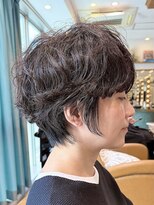 ロンド パルティール 大宮(Lond partir)&nbsp;ミニウルフレイヤーカット顔周りカット前髪カットショート/大宮