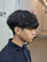 プルーブトウキョウ 渋谷(PROVE TOKYO)&nbsp;爽やかビジネスツーブロック無造作ナチュラル波巻きマッシュ