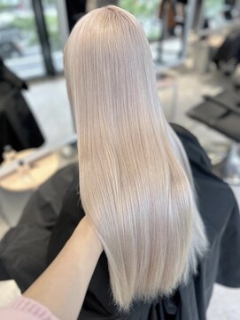 ペレ アネックス 大阪梅田茶屋町店(PELE ANNEX) くびれヘア/アプリコットオレンジ/夏のヘアアレンジ/梅田