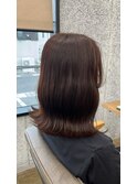 大人可愛いミディアムヘアー