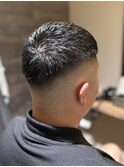 MEN’S HAIR/サーフカール/刈り上げセンターパート/瀬田