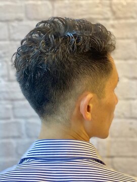 銀座マツナガ 新宿野村ビル店 メンズショート×パーマ