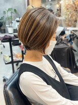 ティダスマイル 吉祥寺店(tida smile)&nbsp;グレージュカラー/ショート/吉祥寺