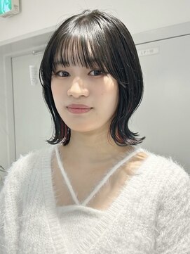 フォト イケブクロ(foto IKEBUKURO) 結べるくびれボブ/大人ミディアム/インナーカラー/池袋