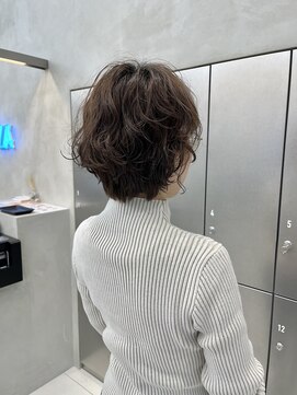 ザザ ZA/ZA 茗荷谷 ニュアンスパーマショート/茗荷谷美容室