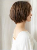 アシンメトリーハッシュカット艶感ボブルフTd3大宮20代30代40代