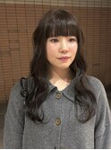 レイヤー×ロング×オリーブカラー