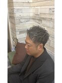 ルーズショート/グレーヘアー/白髪ぼかし/ハイライト
