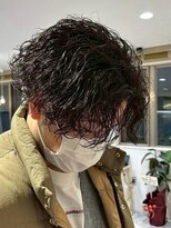 アイトーキョープラスシー 横浜(AI TOKYO+Sea) 横浜/高島町/フェザーパーマ/毛流れパーマ/センターパート